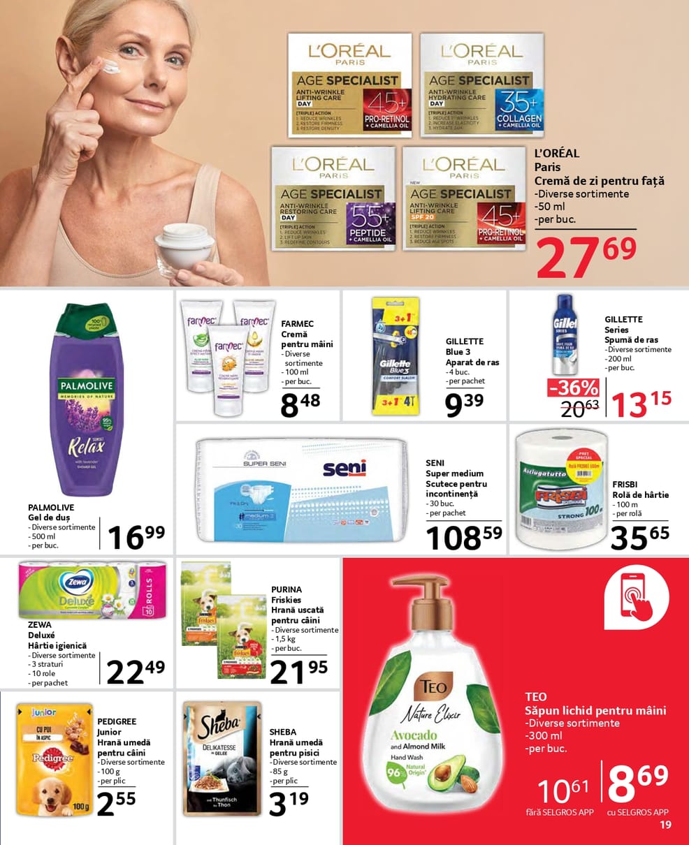 catalog Selgros alimentar